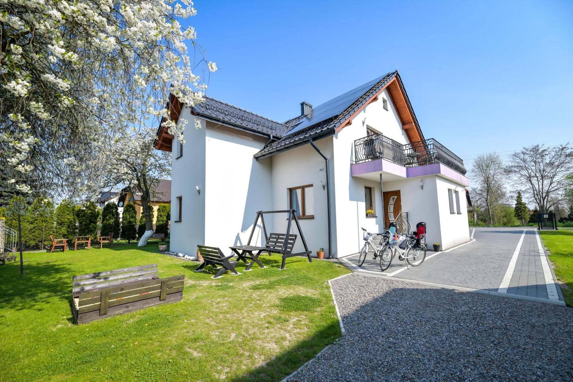 Lawendowy Domek Zator Przeciszow Exteriör bild